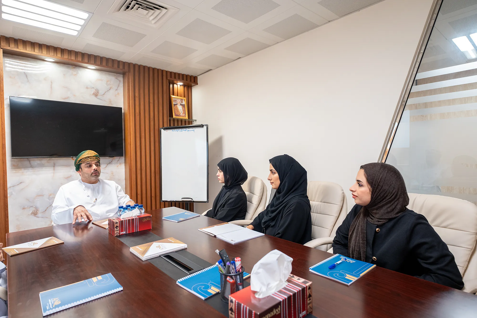 An ANQ & Co partner advising the team