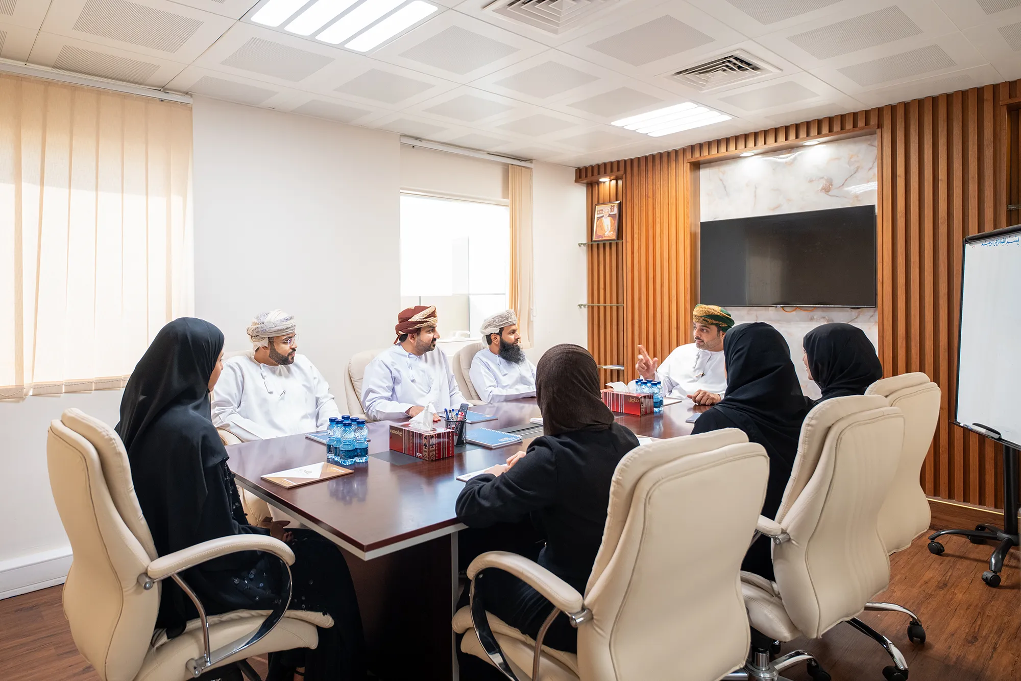The ANQ & Co team in a working session